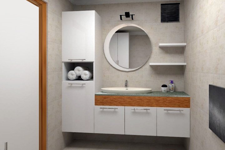 Banyo dolap montajı