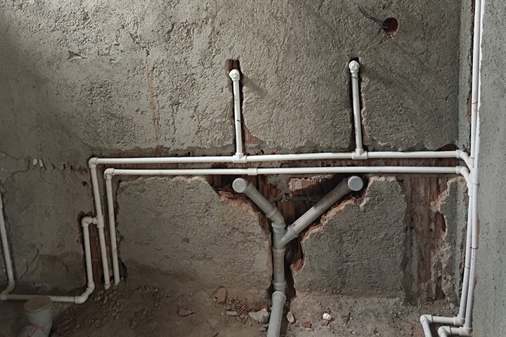 Banyo sıva altı su tesisatı