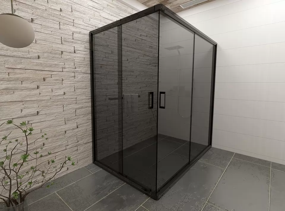 banyoda cam duşakabin